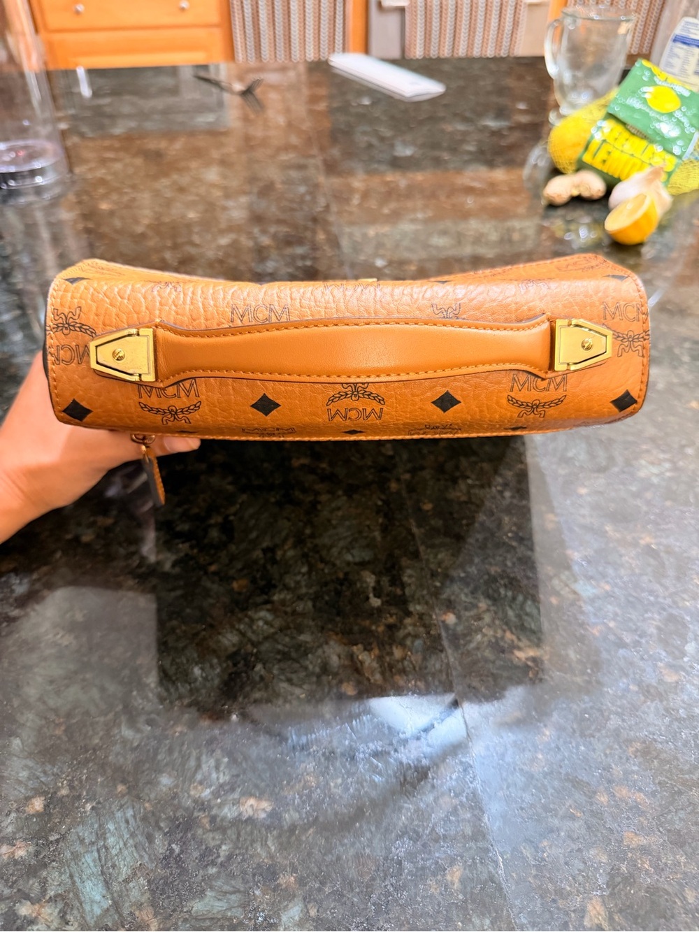 MCM Patricia Crossbody Satchel - Picture 6 of 9